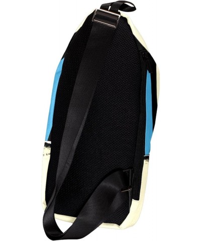 Crossbody Bags for Women,Crossbody Bag Men,Small Sling Bag,Black and Blue Flag,Crossbody Purse $15.44 Crossbody Bags