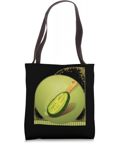 Sliced Pickle Sport Pickleball Lover Paddle Creative Humor Tote Bag $11.73 Totes