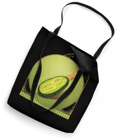 Sliced Pickle Sport Pickleball Lover Paddle Creative Humor Tote Bag $11.73 Totes