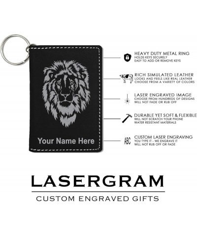 ID Holder Wallet, Hockey Goalie, Personalized Engraving Included (Black with Silver) Black with Silver $14.83 Wallets