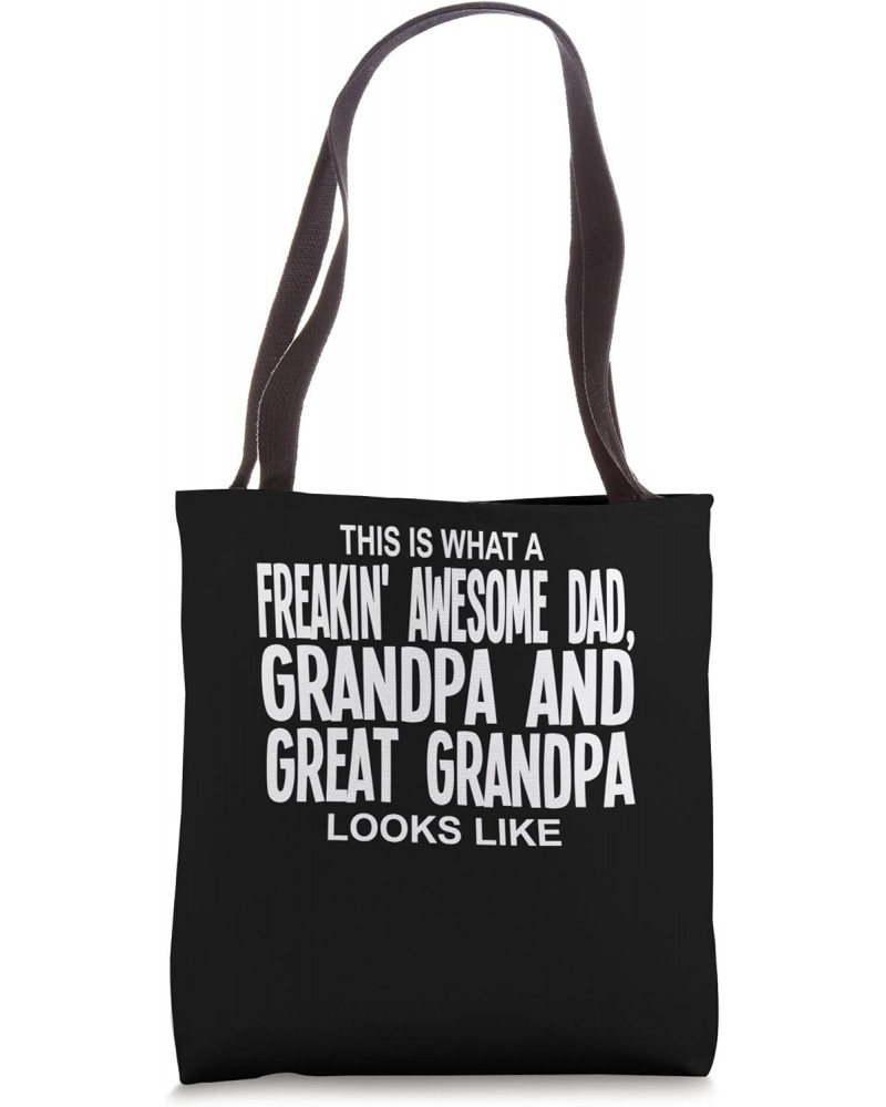 this is what dad grandpa grandfather Tote Bag $15.95 Totes