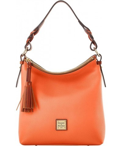 Handbag, Pebble Grain Randy Shoulder Bag Coral $49.58 Shoulder Bags