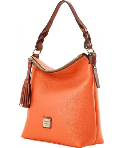 Handbag, Pebble Grain Randy Shoulder Bag Coral $49.58 Shoulder Bags