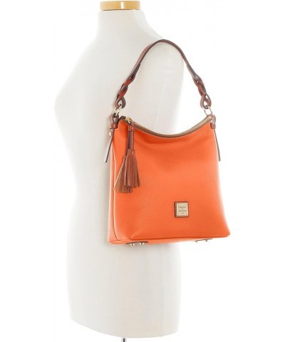 Handbag, Pebble Grain Randy Shoulder Bag Coral $49.58 Shoulder Bags