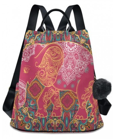 Bright Boho Elephant Backpack Purse for Women Travel Casual Daypack College Bookbag Work Business Ladies Shoulder Bag $25.79 ...