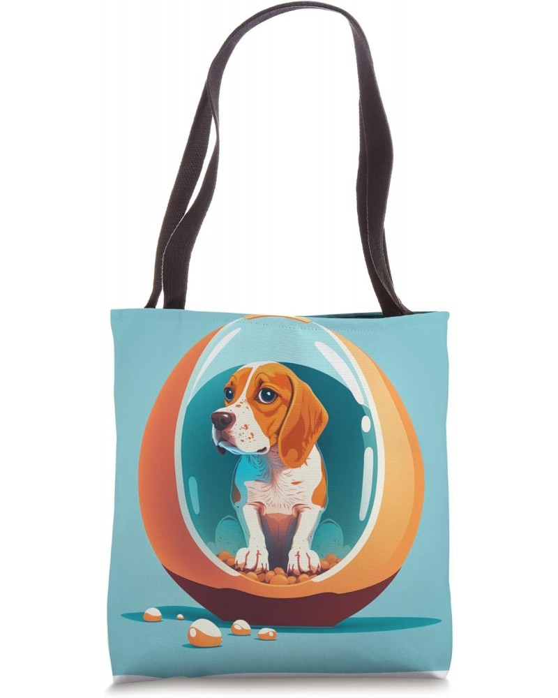 Funny dog in the egg Design dog owner Humor Sarcastic puppie Tote Bag $12.17 Totes