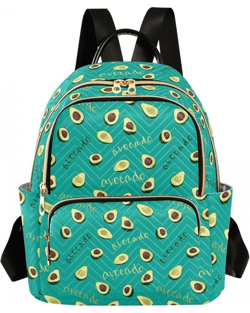 Avocado Quote Women's Backpack Purse Causal Daypack Work Travel College Business Trip Bag Shoulder Bag Small $19.07 Backpacks