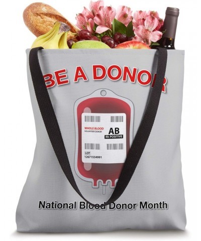 Donate Blood Save Lives Blood Donation Awareness Tote Bag $11.92 Totes