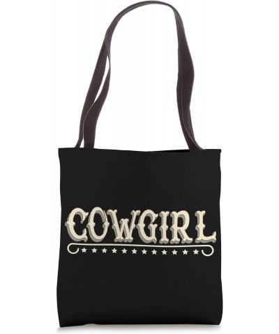 Funny Cowgirl Graphic Women Girls Cowgirl Western Rodeo Tote Bag $8.80 Totes