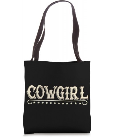 Funny Cowgirl Graphic Women Girls Cowgirl Western Rodeo Tote Bag $8.80 Totes