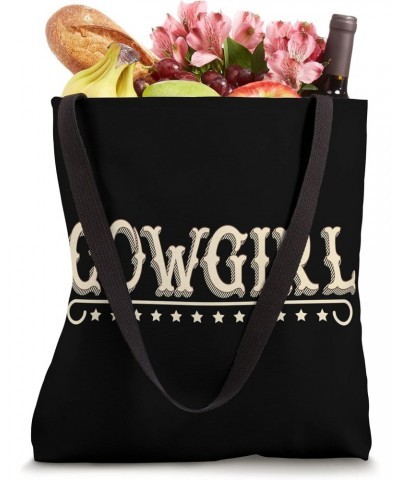 Funny Cowgirl Graphic Women Girls Cowgirl Western Rodeo Tote Bag $8.80 Totes