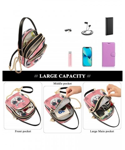 Quilted Crossbody Bags for Women,Cat Women's Crossbody Handbags Small Travel Purses Phone Bag61 $11.00 Crossbody Bags