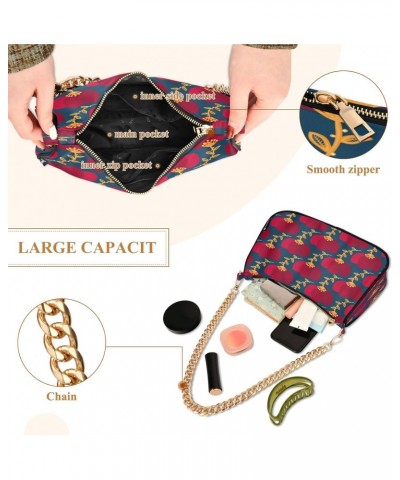 Floral Flower Shoulder Bag for Women Shoulder Handbags with Zipper Closure Small Clutch Purses Crossbody Bags for Women $15.8...