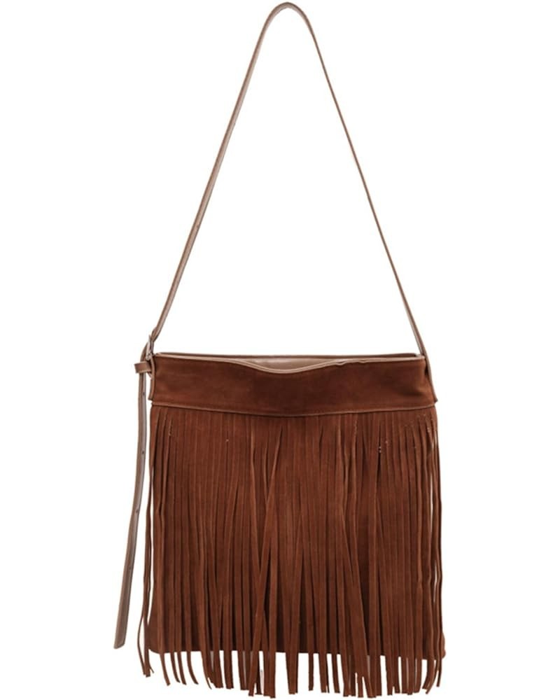 Crossbody Purse for Women Trendy Vintage Fringe Boho Tassel Handbag Shoulder Bag with Adjustable Strap khaki $16.95 Shoulder ...