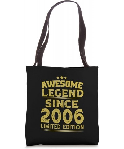 16 Year Old Awesome Legend Since 2006 Retro 16th Birthday Tote Bag $13.51 Totes