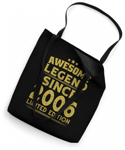 16 Year Old Awesome Legend Since 2006 Retro 16th Birthday Tote Bag $13.51 Totes