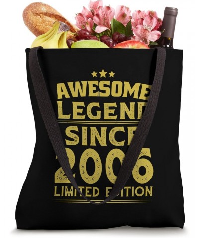 16 Year Old Awesome Legend Since 2006 Retro 16th Birthday Tote Bag $13.51 Totes