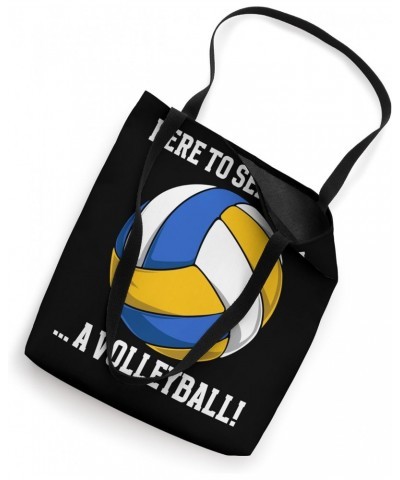 Volleyball Serve You A Volleyball Funny Sports Tote Bag $12.24 Totes