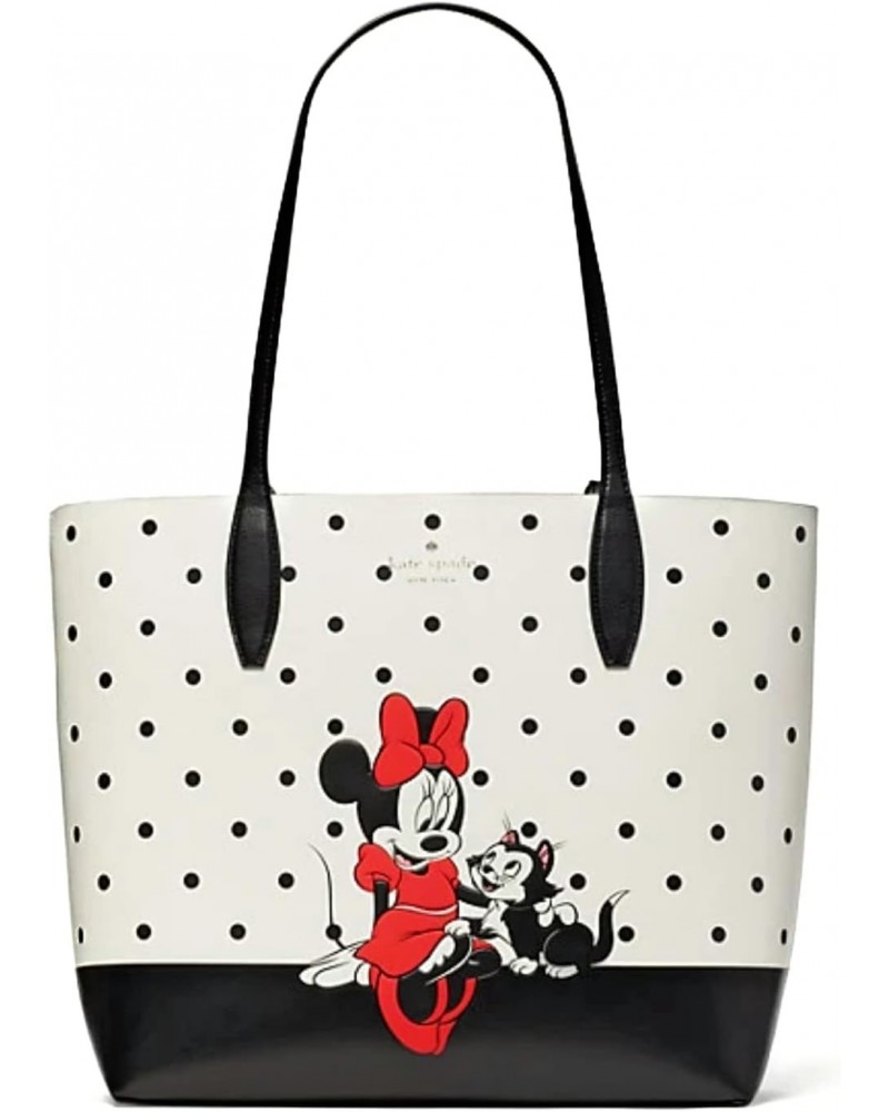 Kate Spade x Disney Minnie Mouse Large Reversible Leather Tote Purse(White Multi) $69.30 Totes