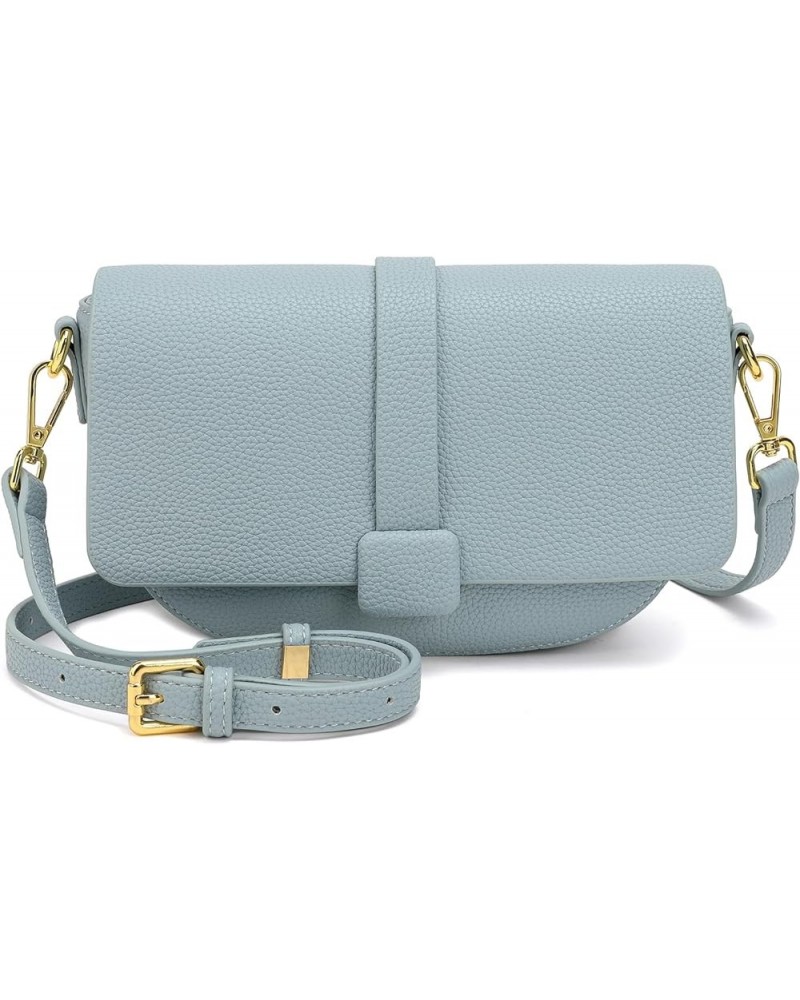 Crossbody Bags for Women Shoulder Handbags Women's Cross Body Bag Purses Small Leather Purse Send Pendant Blue $17.39 Crossbo...