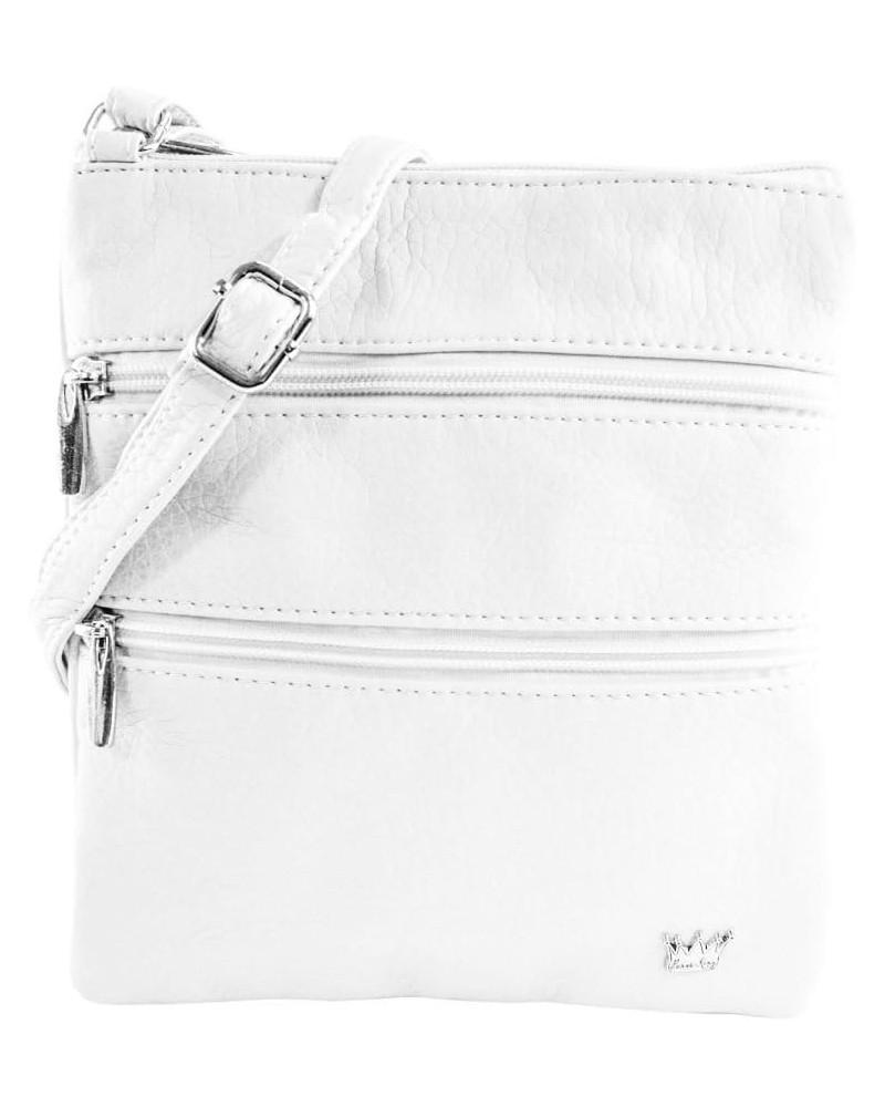 Countess Cross Body Bag (French Vanilla - White) $14.79 Crossbody Bags