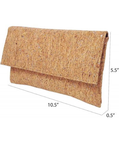 Metallic Cork Clutch Silver $15.38 Clutches