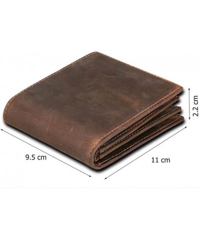 Men's Wallets Men's Handmade Wallets Coin Purses Short Wallets 1 D $122.68 Wallets