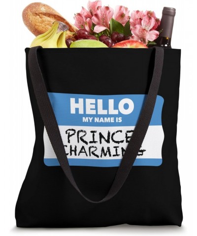 EASY HALLOWEEN COSTUME Prince Charming Name Tag Funny Tote Bag $11.48 Totes