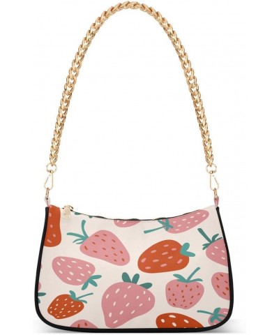 Fruit Strawberry Women's Handbags Tote Crossbody Bag Purse Ladies Shoulder Bag Hobo Handbag $17.99 Totes