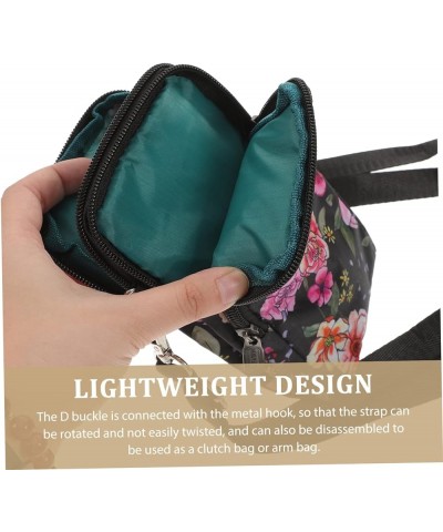 2pcs Printed Mobile Phone Bag Small Women Wallet Mini Shoulder Bag Cross Body Wallet Purses for Women Blackx5pcs $14.41 Cross...