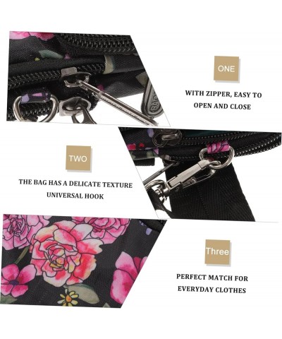 2pcs Printed Mobile Phone Bag Small Women Wallet Mini Shoulder Bag Cross Body Wallet Purses for Women Blackx5pcs $14.41 Cross...