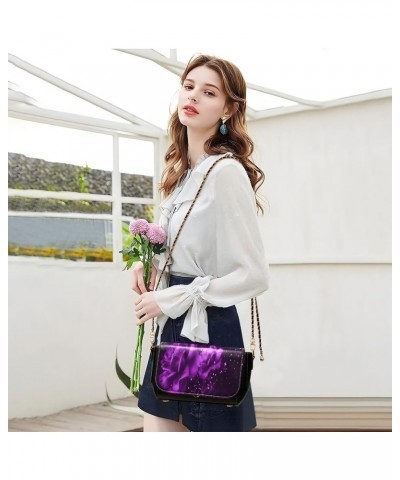 Crossbody Bags for Women Trendy Women's Black Shoulder Bag Small PU Leather Flap Cross Body Bag Handbags Pattern10 $17.62 Cro...