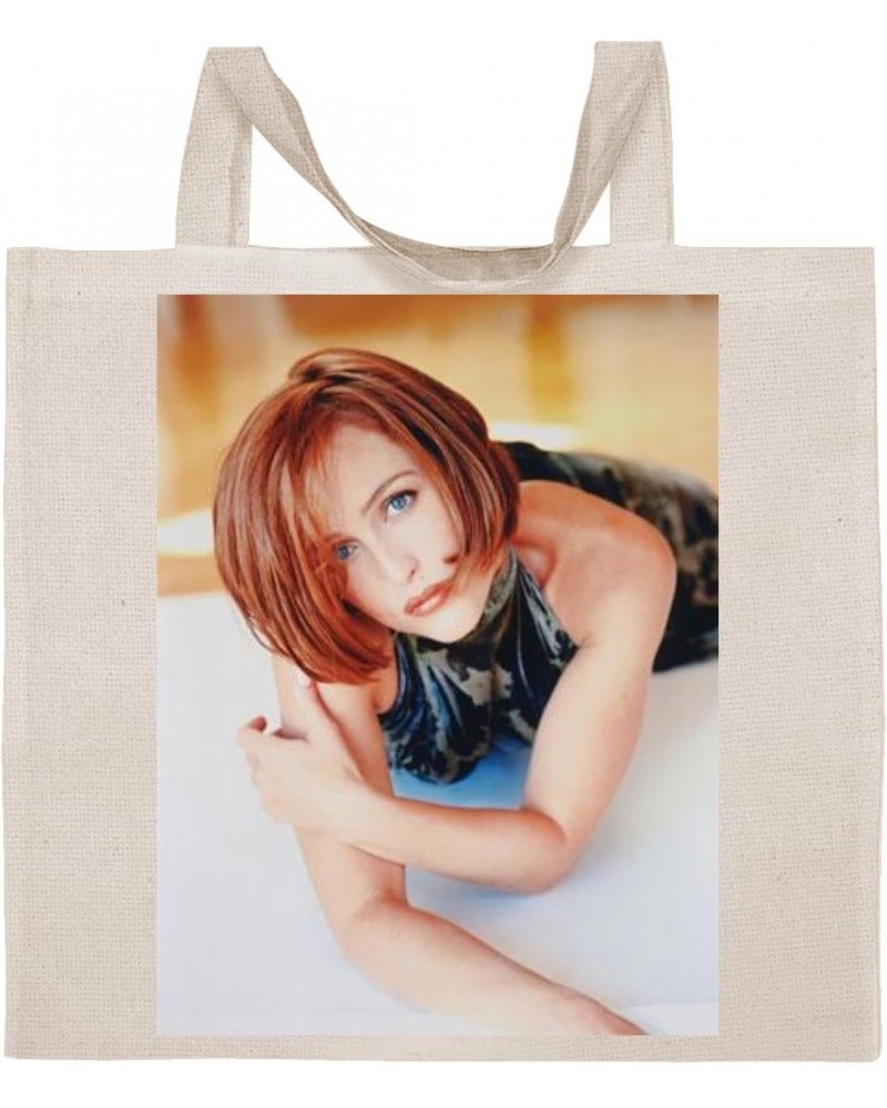 Gillian Anderson - Cotton Photo Canvas Grocery Tote Bag IDPP225749 $20.83 Totes