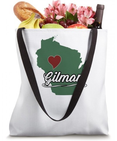 GILMAN - Wisconsin | WI USA - City State Souvenir - Tote Bag $17.40 Totes