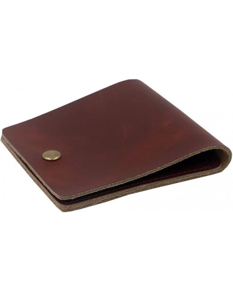 Mens Wallet Slim Genuine Leather Bifold Blocking Wallet Holds Cash and Bank Cards 3.93.5'' (Color : A) A $27.93 Wallets