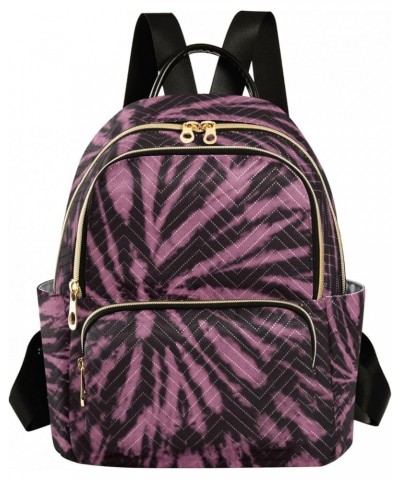 Daisy and Fur Pattern Small Fashion Backpack Quilted Backpack Purse for Women Pink Black Tie Dye Small $22.22 Backpacks