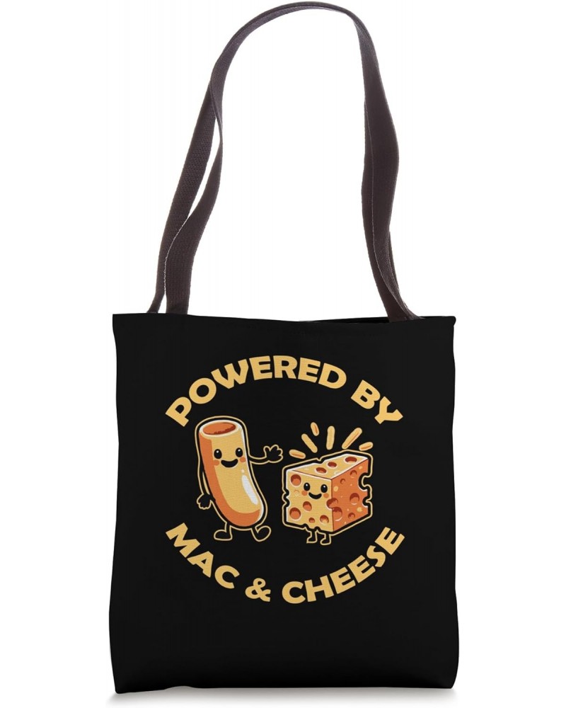 Powered By Mac n Cheese National Macaroni and Cheese Day Da Tote Bag $14.39 Totes