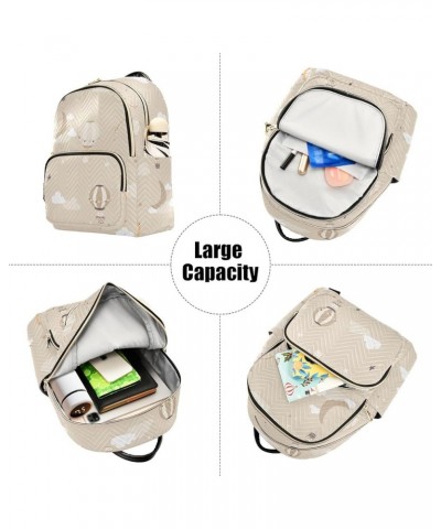 Balloons Backpack Purse for Women Fashion Small Mini Backpack Daypacks Purse with Zipper Weekend Bag,S Small $18.59 Backpacks