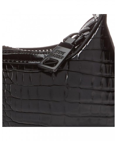 Justine Croco Mini Hobo, Black/Black $33.72 Hobo Bags