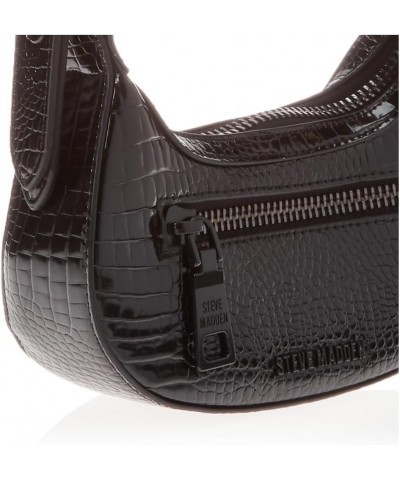 Justine Croco Mini Hobo, Black/Black $33.72 Hobo Bags