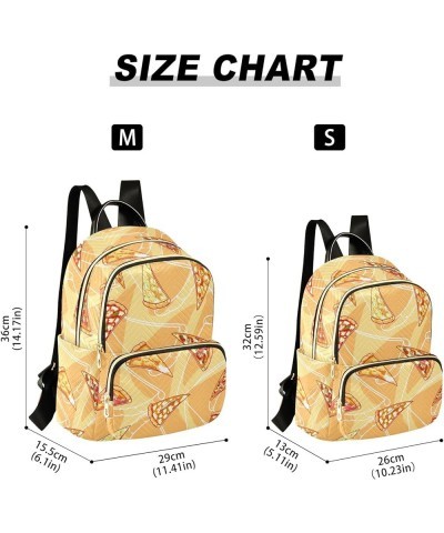 Travel Backpack Purse for Women Fashion Anti-theft Work Casual Delicious Food Pizza Daypack Shoulder Bag Medium Size Small $1...