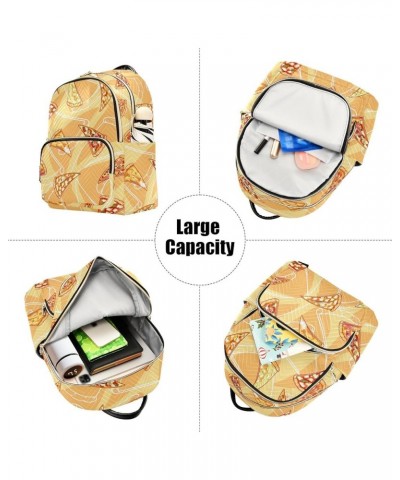 Travel Backpack Purse for Women Fashion Anti-theft Work Casual Delicious Food Pizza Daypack Shoulder Bag Medium Size Small $1...