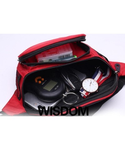 Outdoor sports waist bag fitness satchel storage bag running unisex One size Juhuang $23.01 Totes