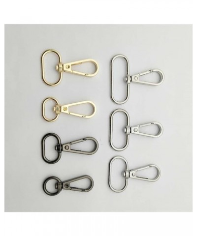 yaoqijie 7 Shapes 10pcs Alloy Metal Hook Clasp for Handbag Shoulder Bag Purse Lasting (Color : Chocolate, Size : 50pcs) 50pcs...