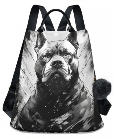 Angry Dog Portrait Backpack for Women, Fashion Anti Theft Casual Daypack Shoulder Bag Purse for Travel Work 15 inches $18.86 ...