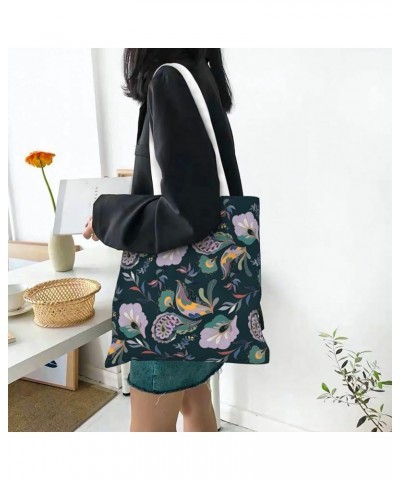 Paisley Single Shoulder Fashion Canvas Tote Shopping Bags Handbags For Men And Women Paisley12 $11.92 Totes