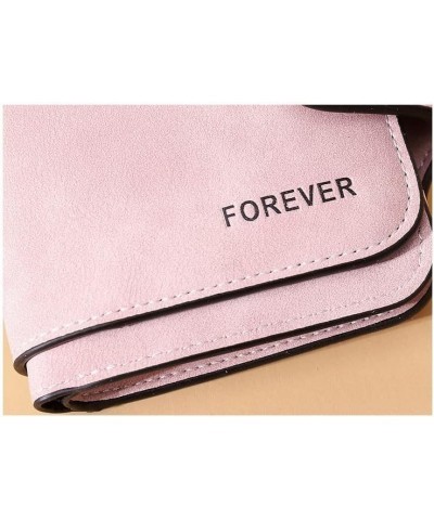 Small Vegan Leather Wallet for Women, Tri-Fold Folding Slim Purse Zipper Pocket Wallet Mother's Day Gifts (Grey) Gray $20.62 ...