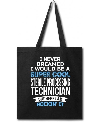 Funny Sterile Processing Technician Tote Bag Gifts Appreciation Thank You Gift For Women $15.12 Totes