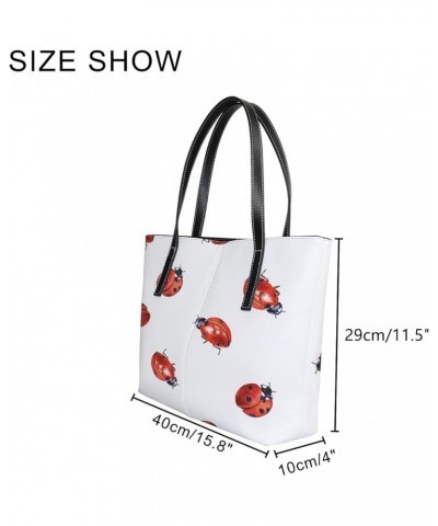 Tote Bag for Women PU Leather Handbags Women's Crossbody Handbags Work Tote Bags for Women Coachbags Tote Bag with Zipper S1 ...