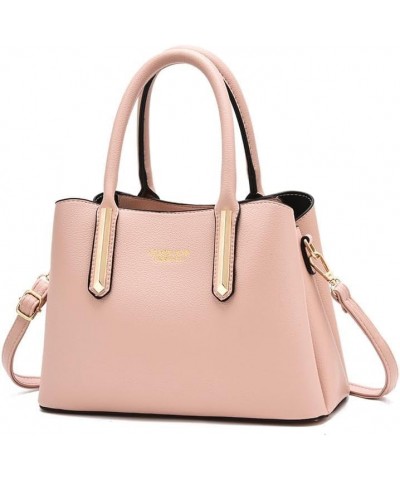 Fashion Leather Handbag For Ladies Sling Bags For Women Leather Shoulder Bag Handbags Solid Simple Handle Bags Khaki $15.95 T...